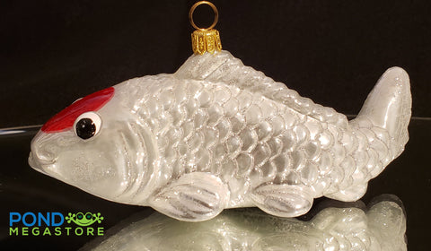 Koi Fish Ornament (Tancho Koi)  - pondmegastore