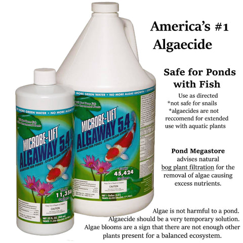 Microbe-Lift Algaway 5.4 (multiple sizes) - pondmegastore