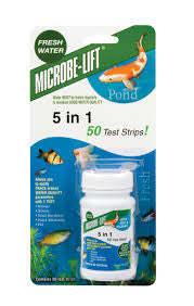 Microbe-Lift 5 in 1 Pond Test Kit 50ct